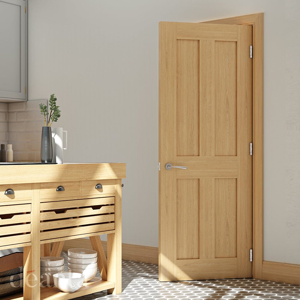 Eton Unfinished Oak Internal Door Internal Door Deanta