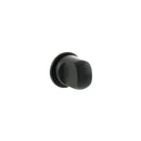 Forme Concealed Rose WC Turn Round 3 x 1cm Rounds Atlantic 3 x 1cm Set Matt Black
