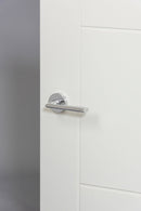 Forme Milly Designer Lever Minimal Round Rose (Latch & Hinges Included) Designer Lever Handle Atlantic