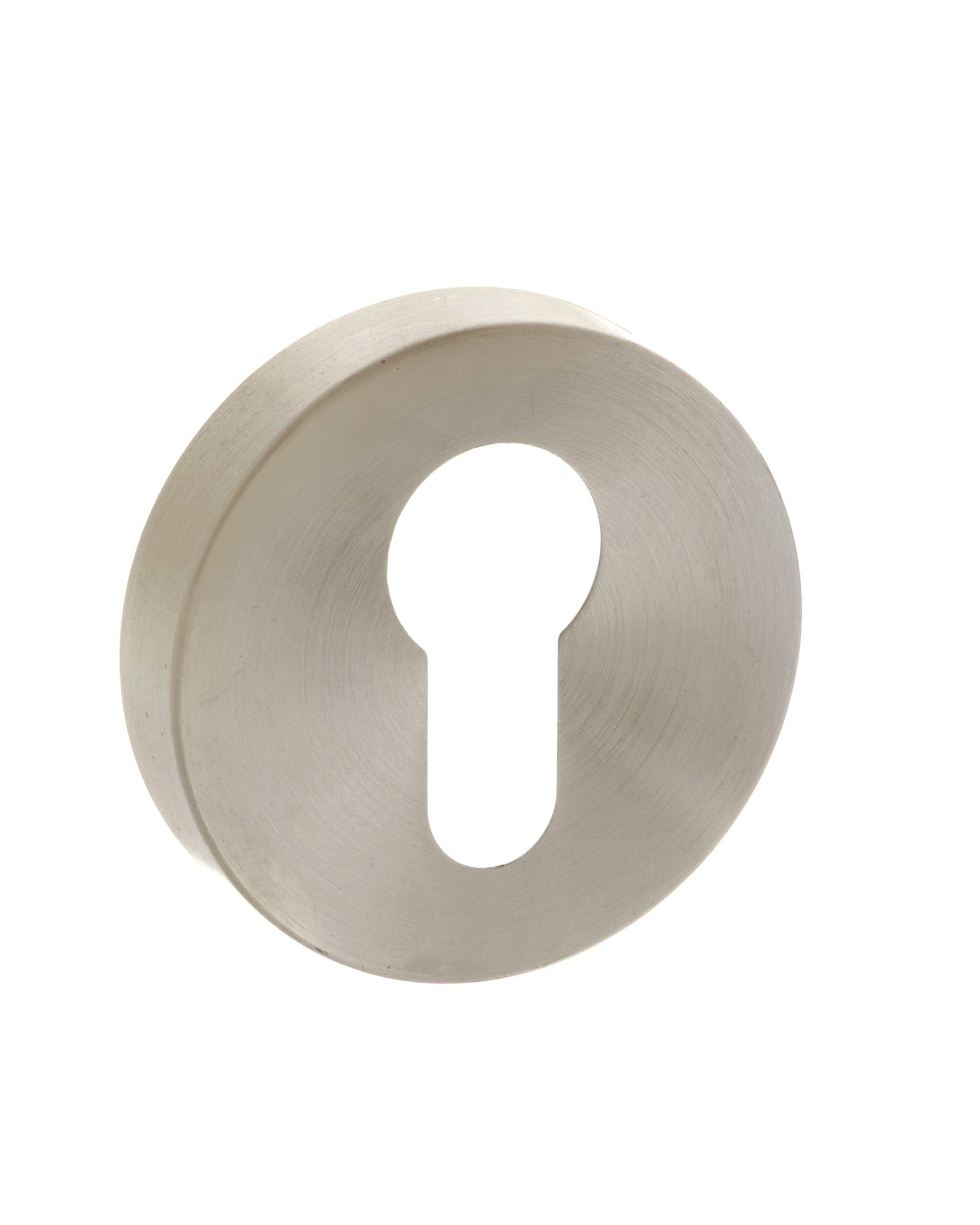 Forme Euro Escutcheon Minimal Round Rose Escutcheon Atlantic Pair Satin Nickel