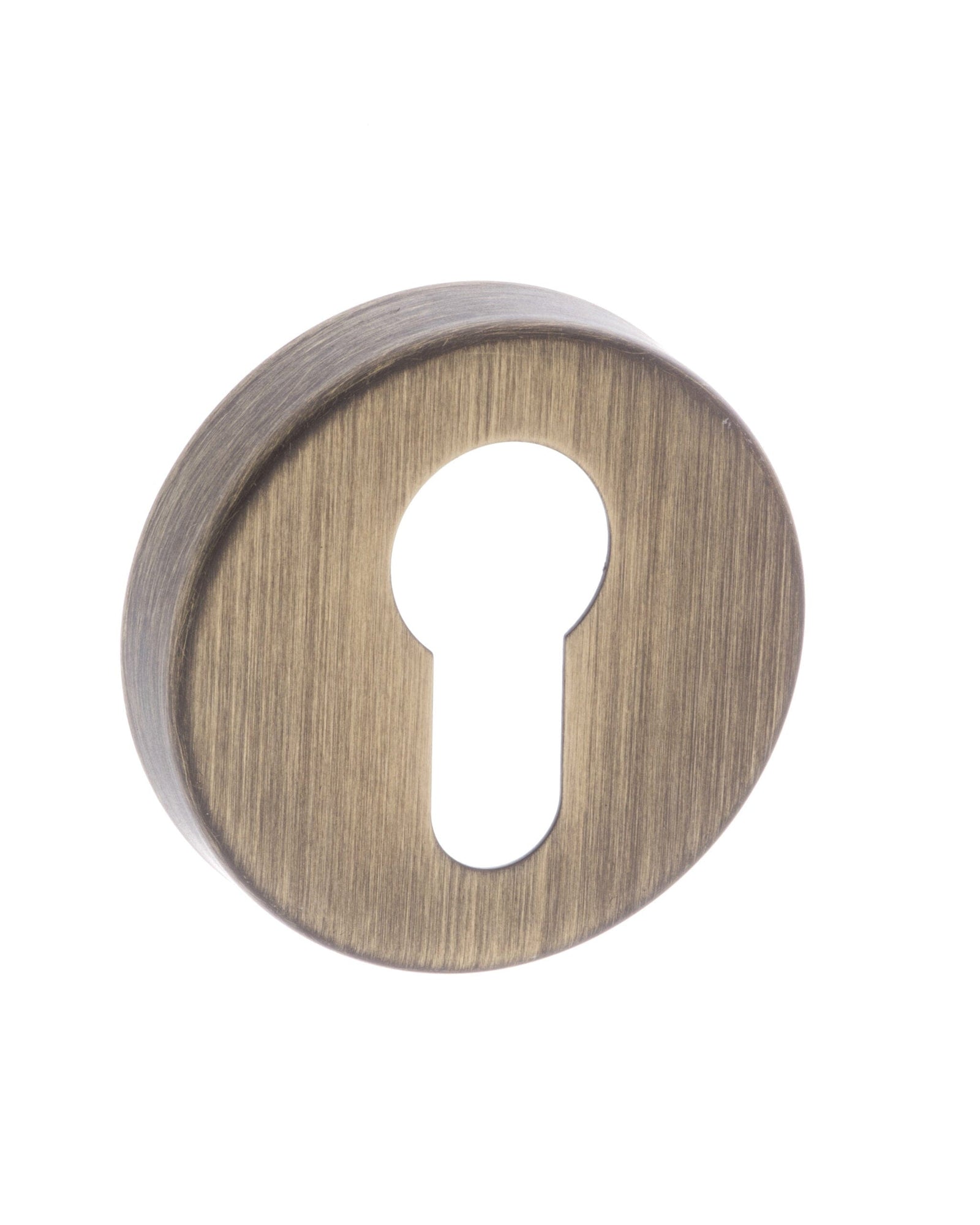Forme Euro Escutcheon Minimal Round Rose Escutcheon Atlantic Pair Yester Bronze