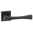 Forme Artemide Designer Lever Minimal Square Rose in Matt Black Designer Lever Handle Atlantic