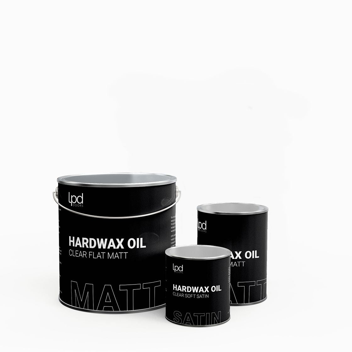 Hardwax Oil Clear Soft Satin Door Oil Door Oil LPD Doors