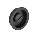 Aries Matt Black Pocket Door Privacy Handle Ironmongery Ironmongery LPD Doors