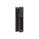 Gemini Matt Black Pocket Door Privacy Sliding Lock Ironmongery Ironmongery LPD Doors