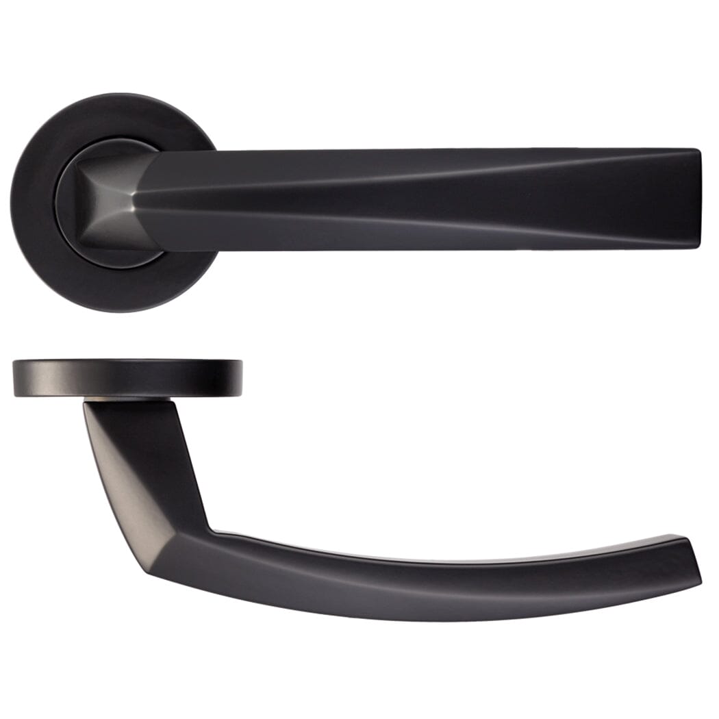 Hercules Matt Black Door Handle Pack Door Handle Pack LPD Doors