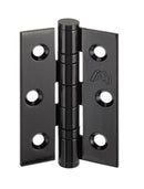 Manhattan Hinges Matt Black Ironmongery Ironmongery LPD Doors