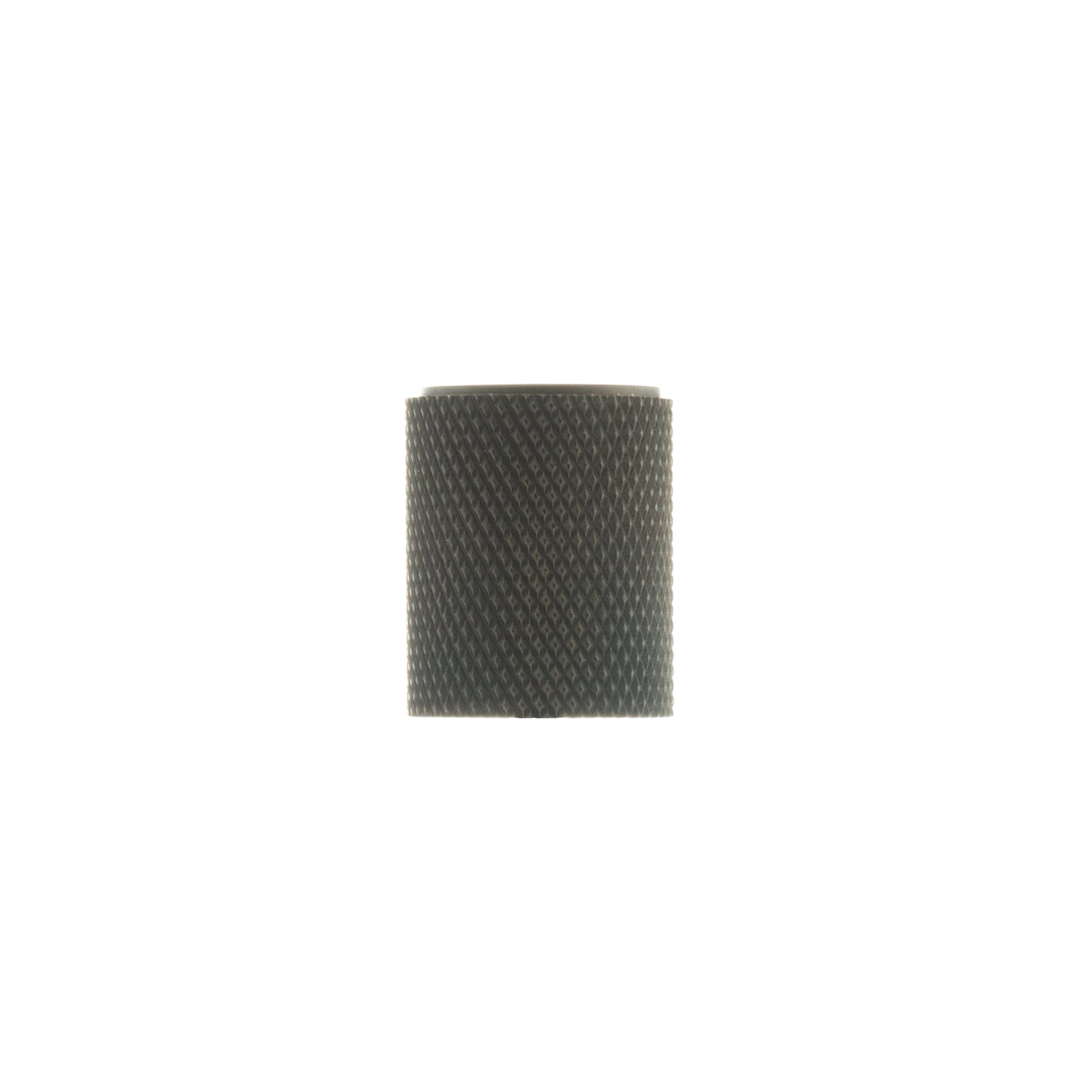 Millhouse Brass Watson Cylinder Knurled Cabinet Knob Concealed Fix Cupboard Knob Atlantic Each Urban Dark Bronze