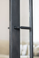 Millhouse Brass Cartwright Lever Door Handle on Concealed Round Rose in Satin Nickel 10 x 5 x 10cm in Satin Nickel Designer Lever Handle Atlantic