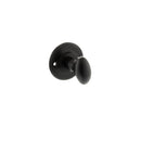Millhouse Brass Solid Brass Oval WC Turn and Release Bathroom Lock Atlantic Each Matt Black