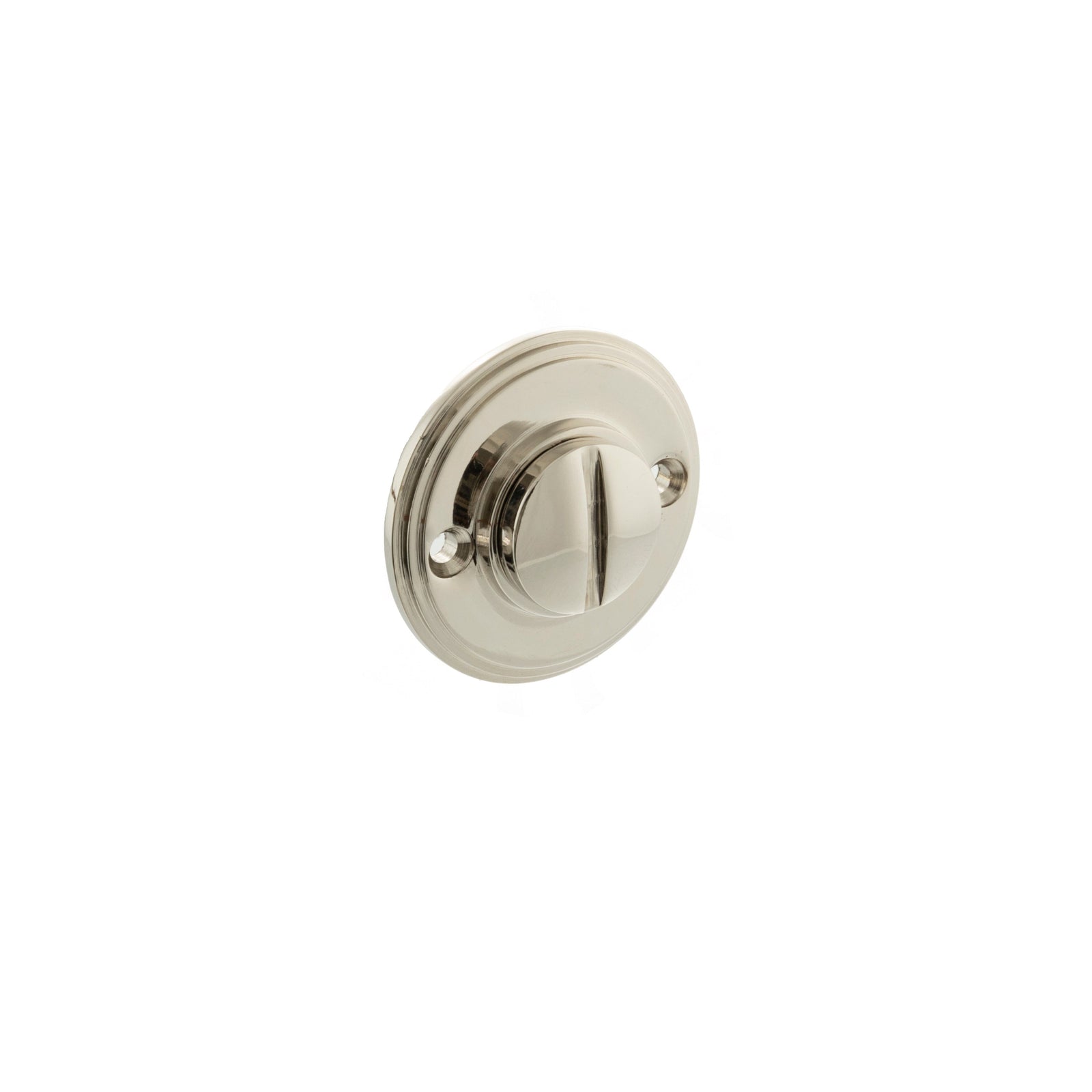Millhouse Brass Solid Brass Oval WC Turn and Release Bathroom Lock Atlantic