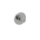 Millhouse Brass Knurled WC Turn and Release 5mm Slimline Round Rose Bathroom Lock Atlantic Each Polished Chrome