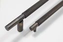 Millhouse Brass T Bar Pull Handle Bolt Through 725mm x 22mm in Urban Bronze Pull Handle Atlantic