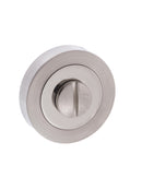 Mediterranean WC Turn and Release Round Rose Bathroom Lock Atlantic