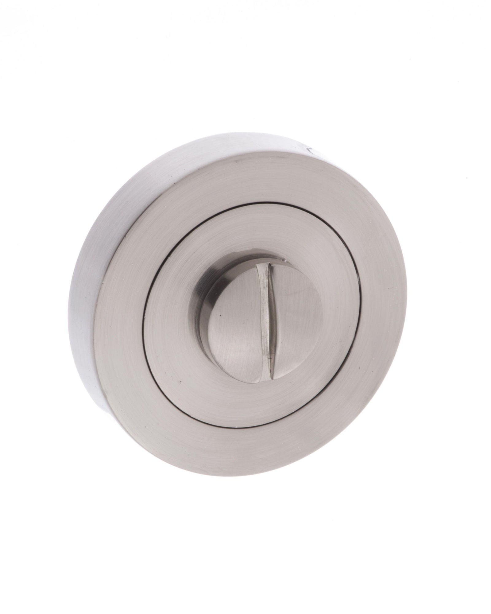 Mediterranean WC Turn and Release Round Rose Bathroom Lock Atlantic