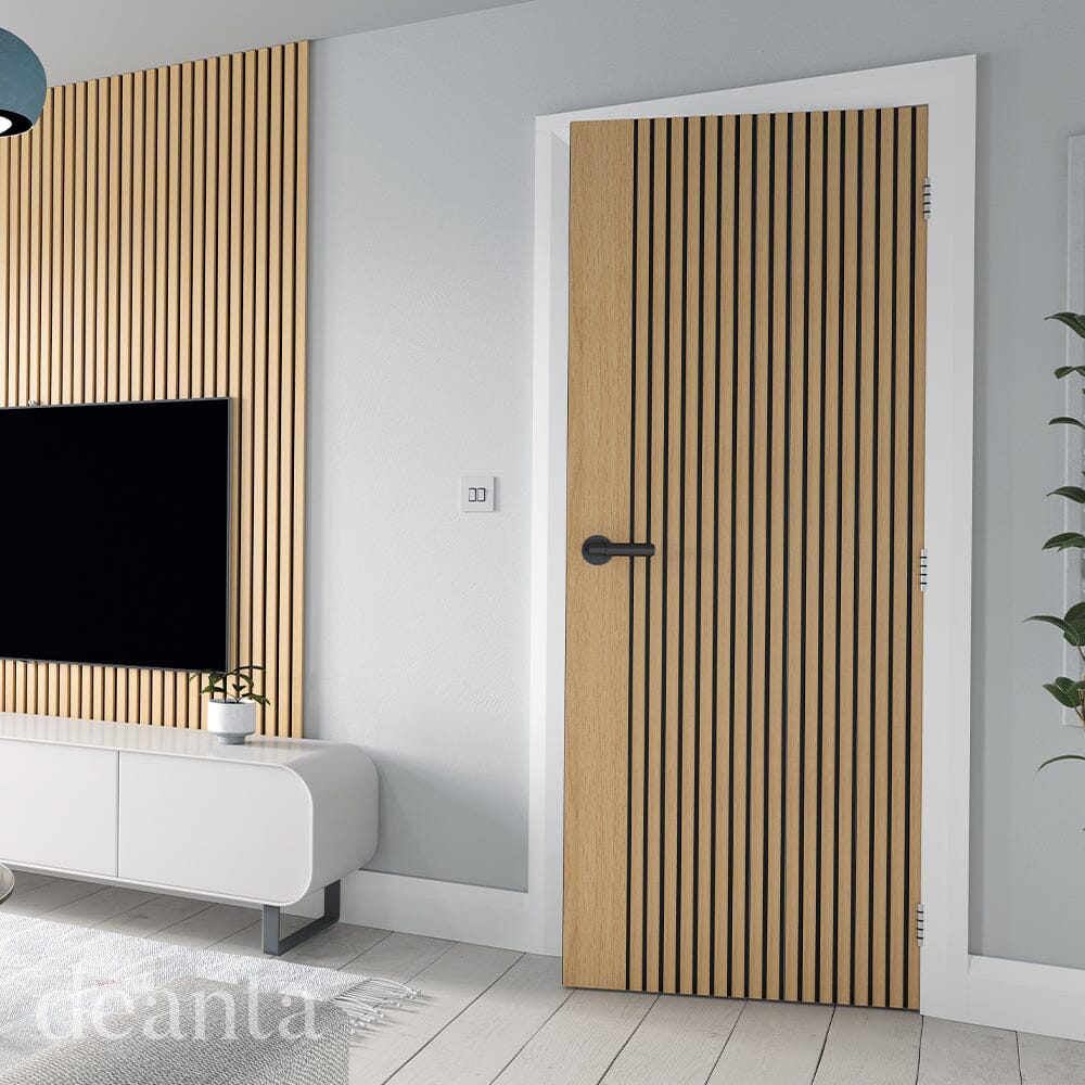 Malmo Prefinished Oak FSC Internal Door Internal Door Deanta