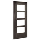 Montreal Dark Grey Ash Glazed Internal Door Internal Door Deanta
