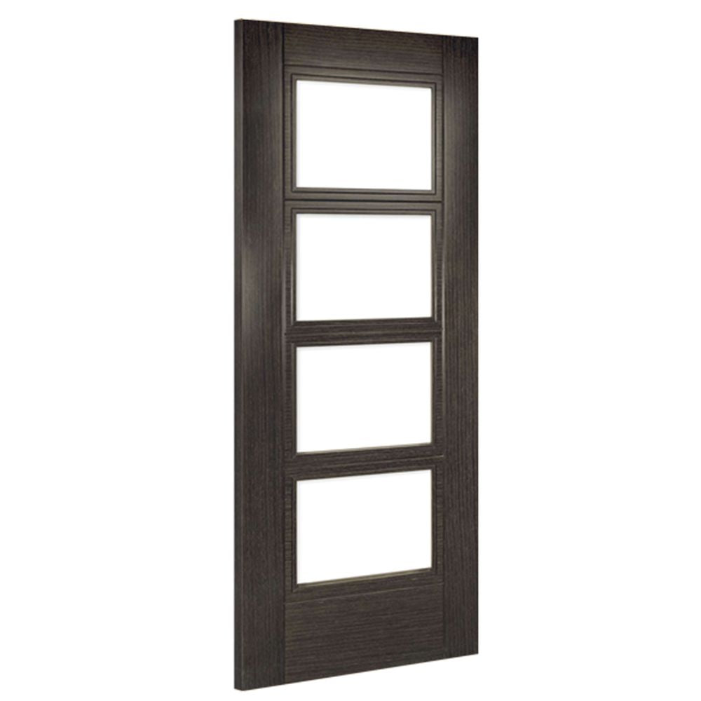 Montreal Dark Grey Ash Glazed Internal Door Internal Door Deanta