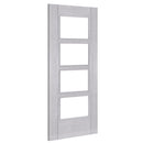 Montreal Light Grey Ash Glazed Internal Door Internal Door Deanta
