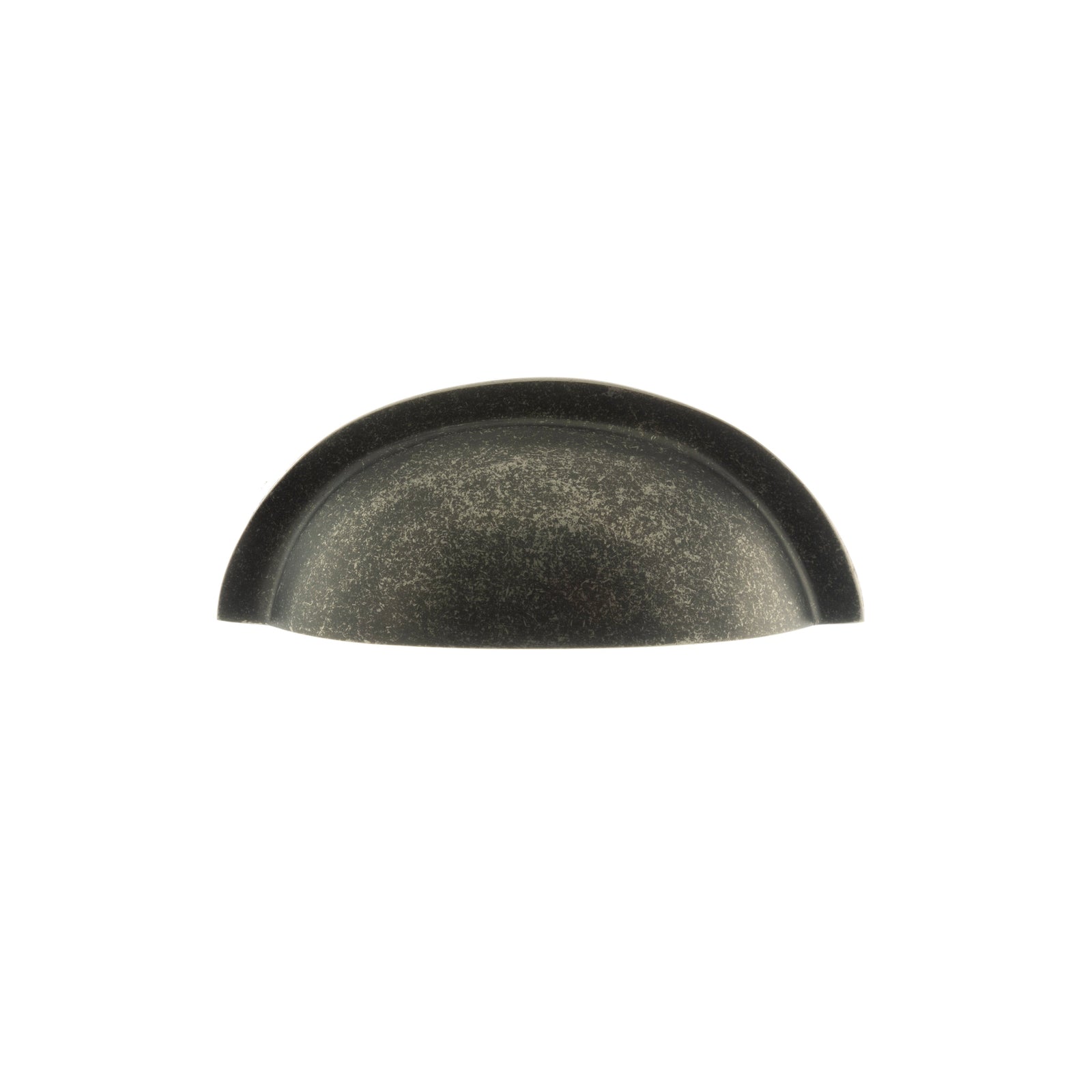 Old English Winchester Solid Brass Cabinet Cup Pull Concealed Fix Cabinet Pull Atlantic Each Distressed Silver