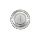Old English Solid Brass Oval WC Turn and Release Bathroom Lock Atlantic