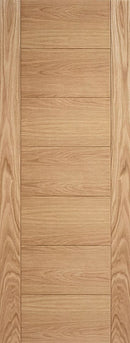 Oak Carini 7 Panel Unfinished Internal Door Internal Door LPD Doors