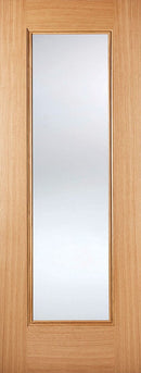 Oak Eindhoven Glazed 1 Light Pre-Finished Internal Door Internal Door LPD Doors
