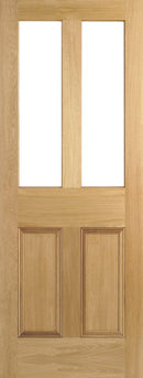 Oak Malton Unglazed 2 Light Unfinished Internal Door Internal Door LPD Doors