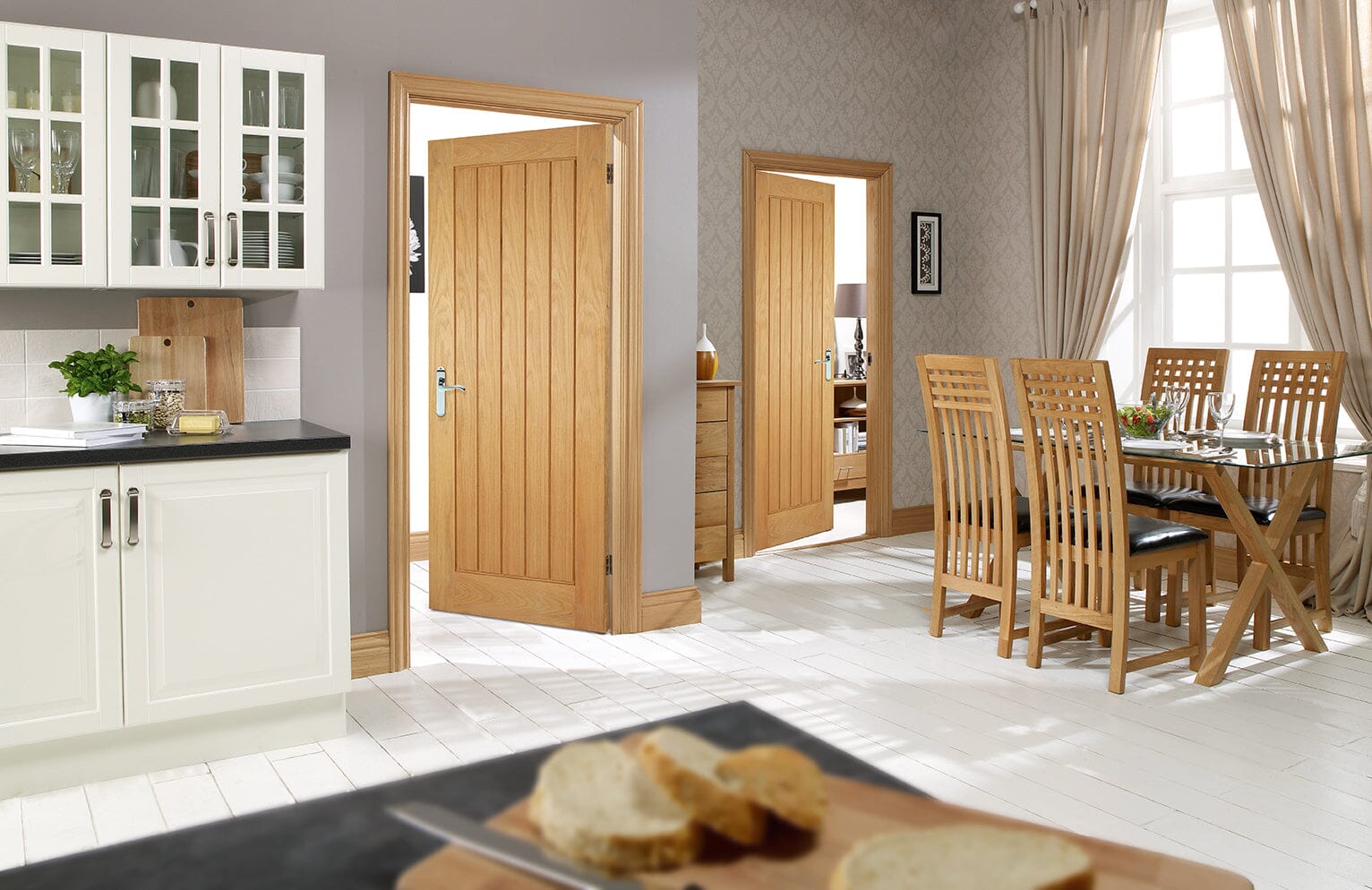 Oak Mexicano Unfinished Internal Door Internal Door LPD Doors