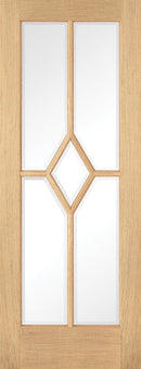 Oak Reims 5 Light Pre-Finished Internal Door Internal Door LPD Doors