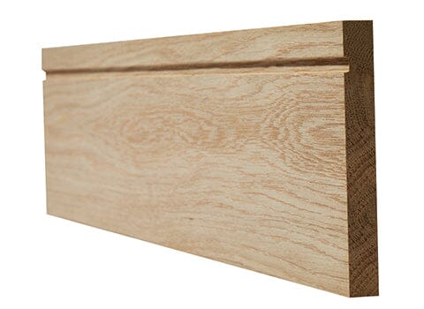 Oak Skirting Single Groove Skirting Skirting LPD Doors