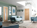 Oak Vancouver Long Light Pre-Finished Internal Door Internal Door LPD Doors