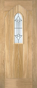 Oak Westminster Unfinished External Door External Door LPD Doors