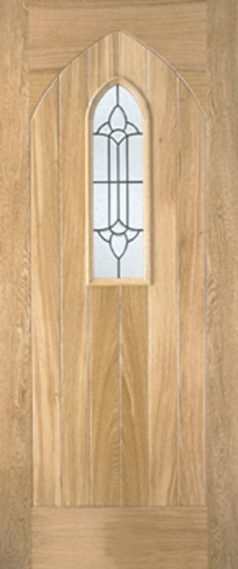 Oak Westminster Unfinished External Door External Door LPD Doors