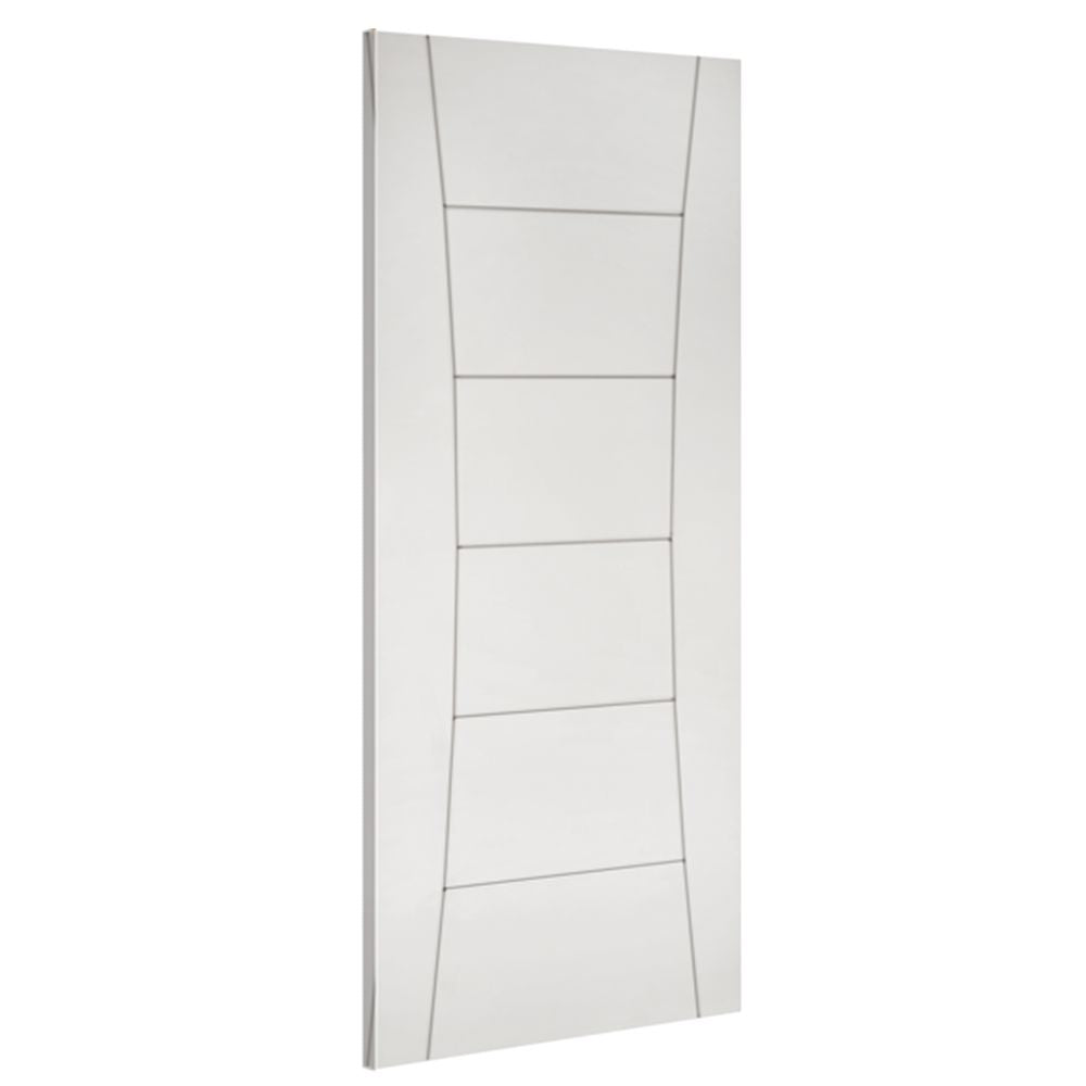 Pamplona White Primed Internal Door Internal Door Deanta