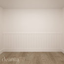 Madingley White Primed Wall Panelling Wall Panelling Deanta
