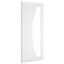 Ravello White Primed Glazed Internal Door Internal Door Deanta