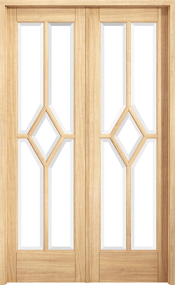 Room Divider Oak Reims W4 Pre-Finished Room Divider Room Divider LPD Doors