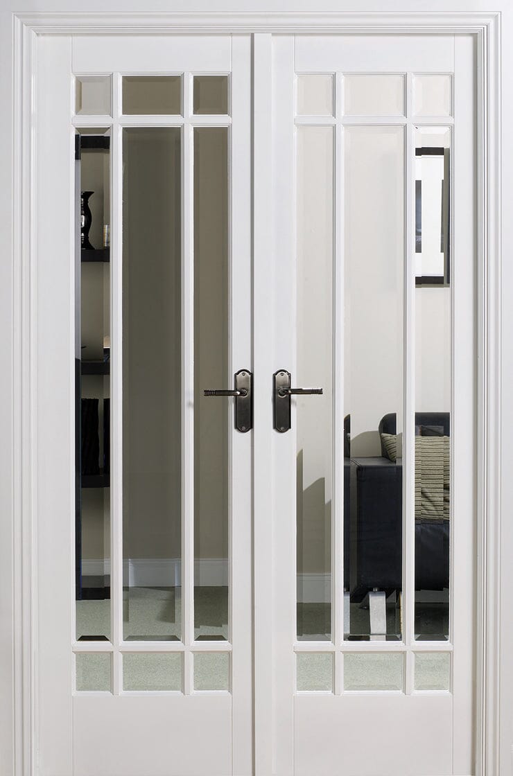 Manhattan W4 White Room Divider Room Divider LPD Doors