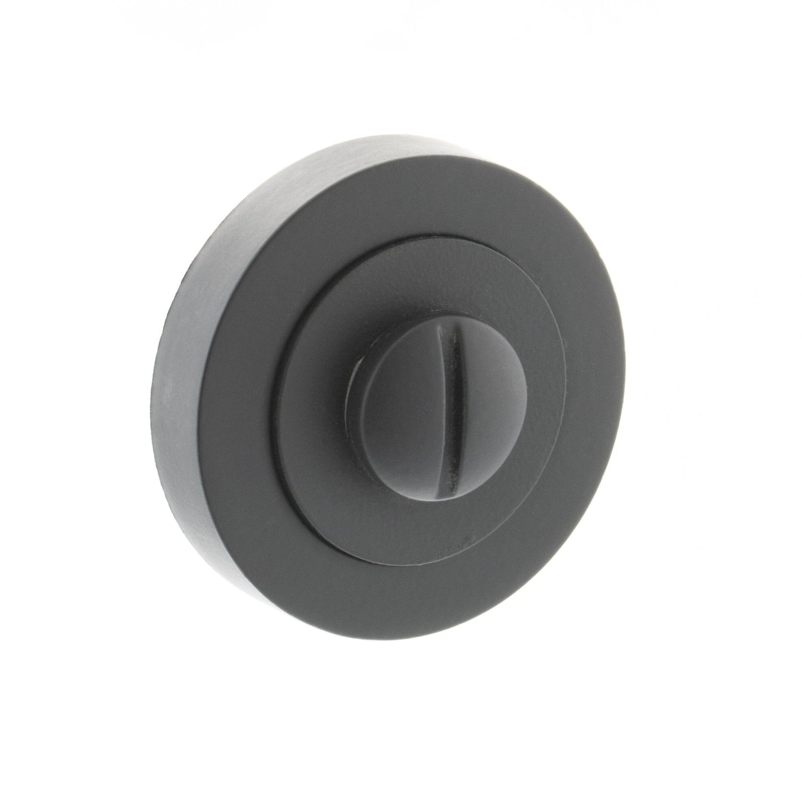 Status WC Turn and Release Round Rose Bathroom Lock Atlantic