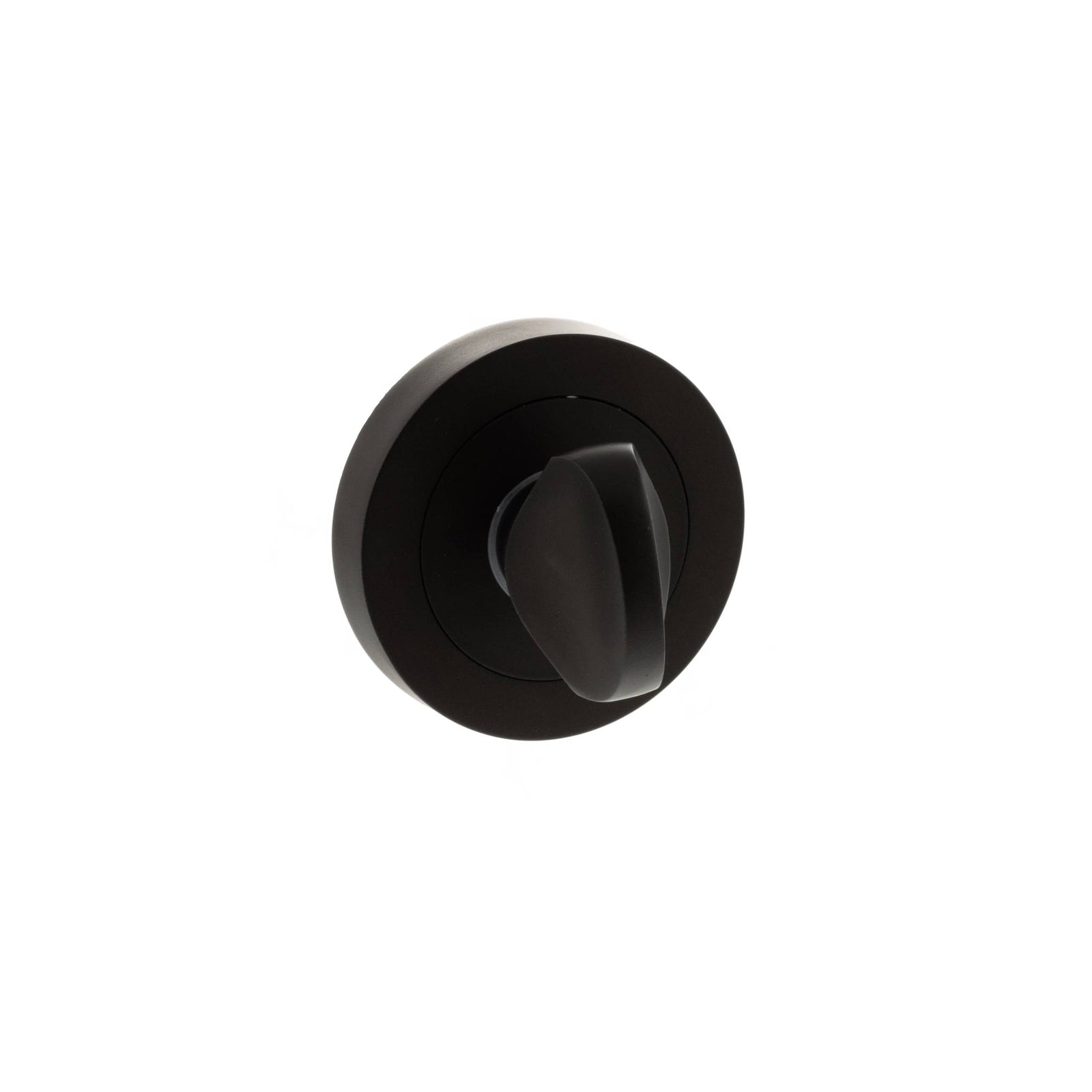 STATUS WC Turn and Release on Round Rose in Urban Dark Bronze WC Turn and Release Atlantic