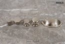 Old English Winchester Solid Brass Cabinet Cup Pull Concealed Fix Cabinet Pull Atlantic