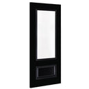 Sandringham Black Finish Bevelled Glazed Internal Door Internal Door Deanta