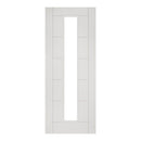 Seville White Primed Glazed Internal Door Internal Door Deanta