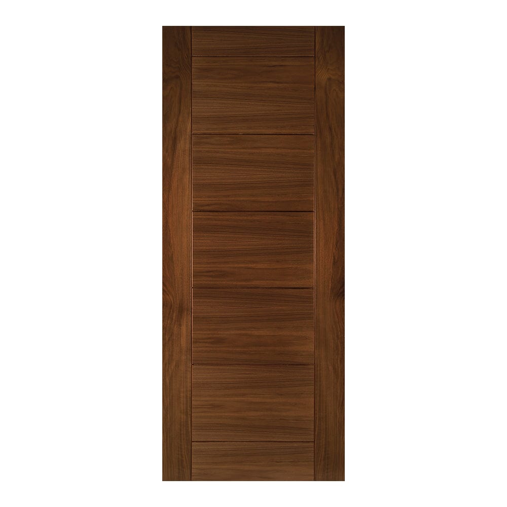 Seville Prefinished Walnut Internal Fire Door Internal Door Deanta
