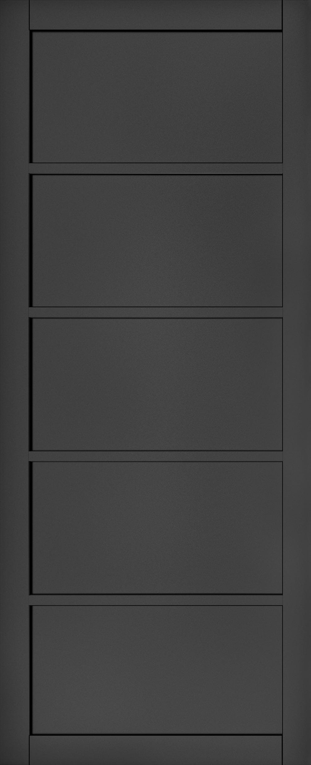 Shoreditch Black Primed Internal Door Internal Door Deanta
