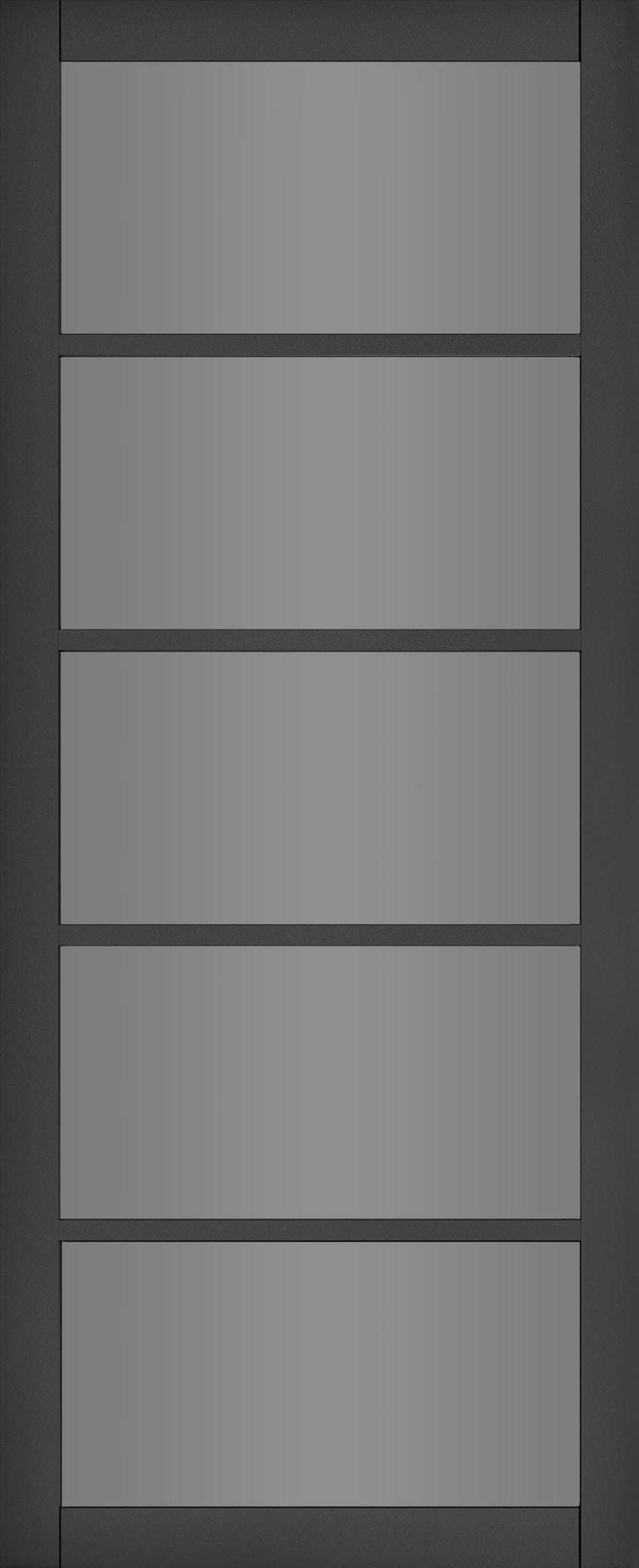 Shoreditch Black Primed Tinted Glazed Internal Door Internal Door Deanta