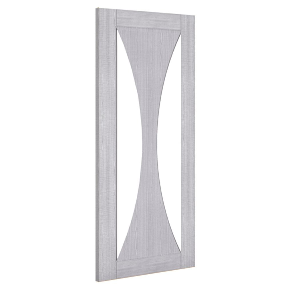 Sorrento Light Grey Ash Glazed FSC Internal Door Internal Door Deanta