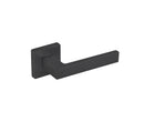 Tupai Rapido QuadraLine Rillo Designer Lever Square Rose in Pearl Black Designer Lever Handle Atlantic