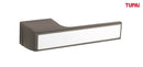 Tupai Rapido VersaLine Tobar Designer Lever Long Rose (Without Decorative Plate) in Titanium Designer Lever Handle Atlantic